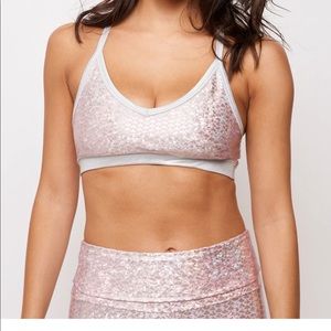 Emily Hsu Designs Pink Mermaid bralette sports bra